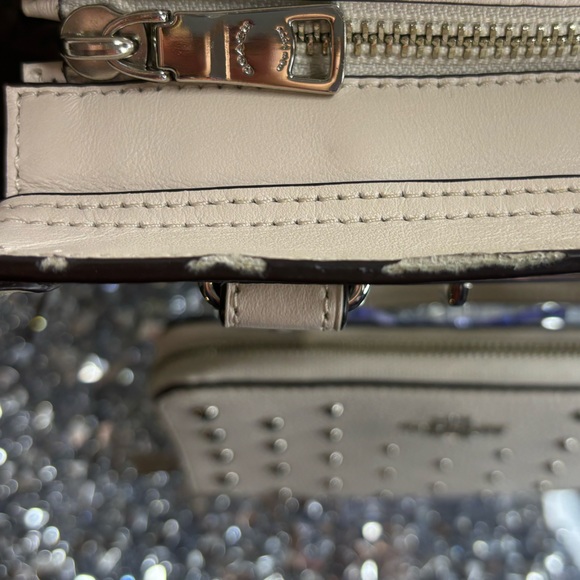 Coach 2018 Swagger 15 with ombre rivets Satchel w/ matching Wallet EUC - Picture 17 of 17